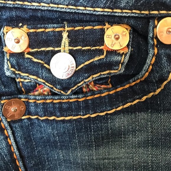 True Religion Rainbow Becky Jeans EUC - Picture 5 of 16